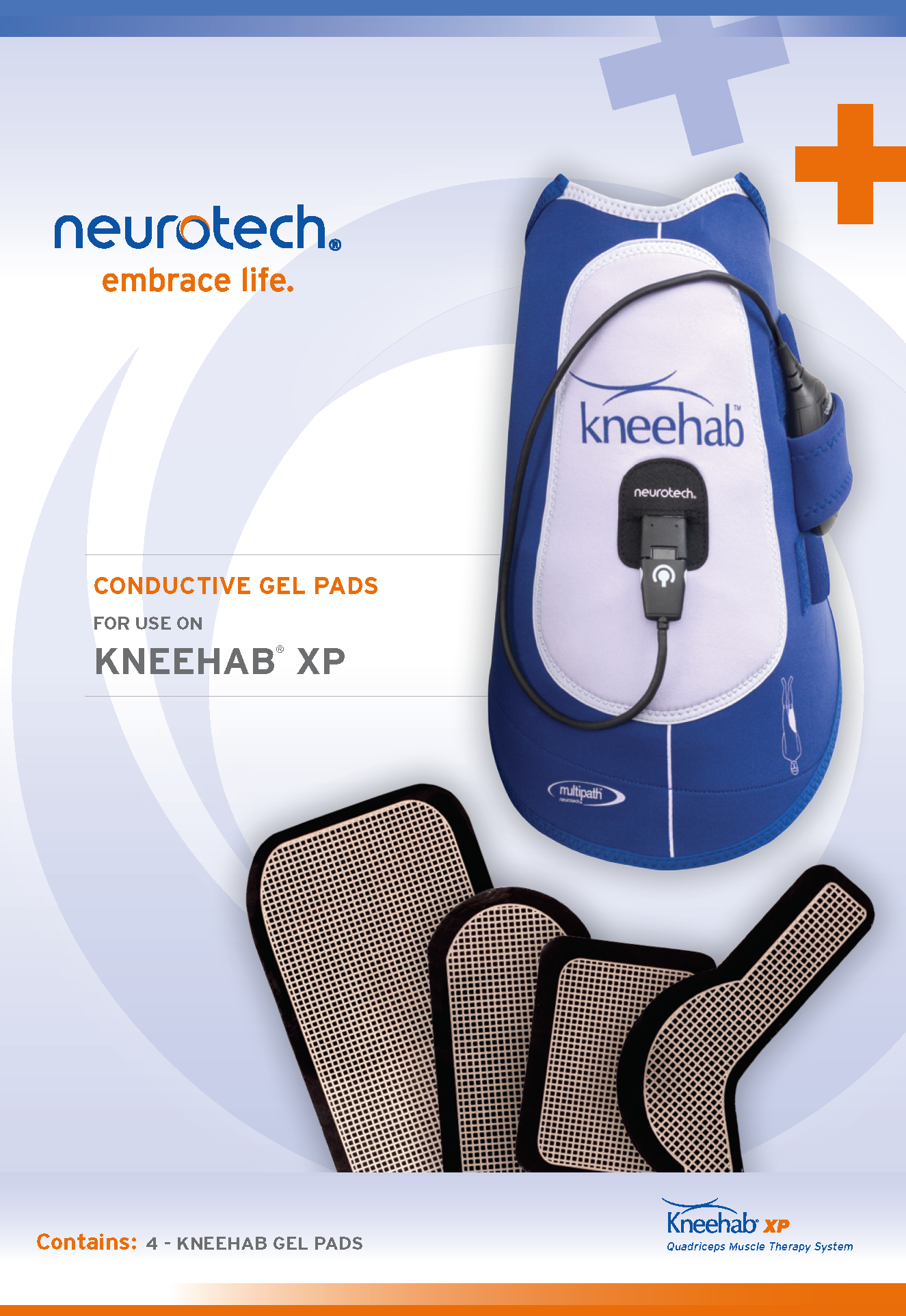 Kneehab Gelpads - 1 set – NeurotechNA